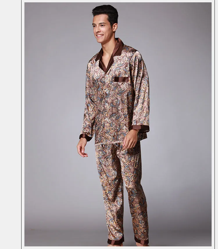 Silk pajamas set - Men's Pajama Set
